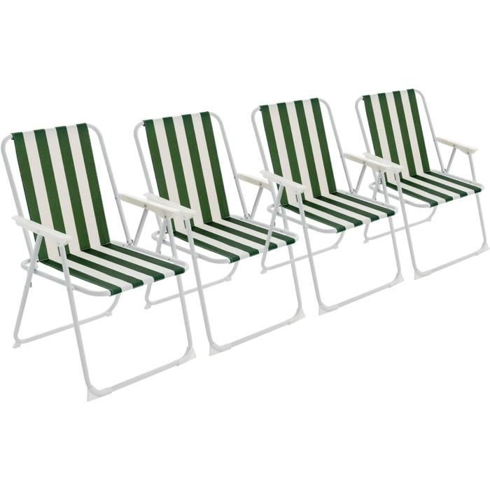 Lit De Camping Pliable, Ultra-Résistant, Supporte Jusqu'à 450 Lbs – Vert, Tissu Oxford 1200D