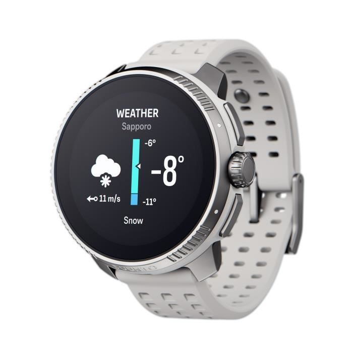 Montre connectée sport GPS - SUUNTO - Race - Ecran 143 - Birch