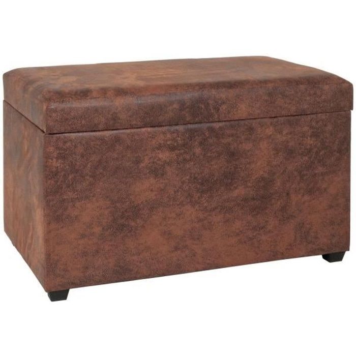 Banc Coffre De Rangement 65 Cm Marron Coffre De Rangement Achat Vente Coffre 65 Cm Marron Soldes Sur Cdiscount Des Le 20 Janvier Cdiscount