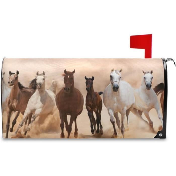 Amusant Animal Paon Boîte Aux Lettres Couvre Boîte Aux Lettres Magnétique Wraps Post Boîte Aux