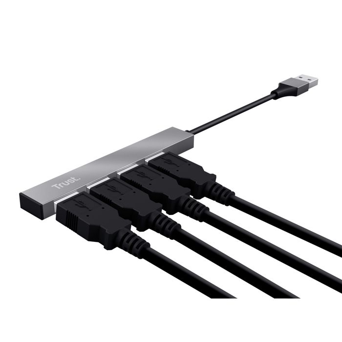 Trust Halyx USB 2.0 480 Mbit/ Aluminium Neuf - vue 4