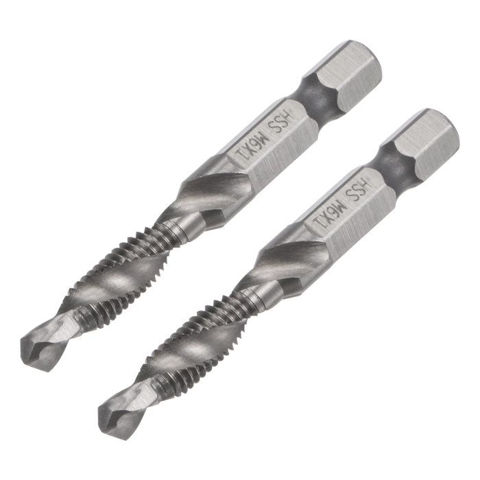 Kit 3-en-1 Foret + Taraud – Queue Hexagonale HSS, Le Combo Malin !