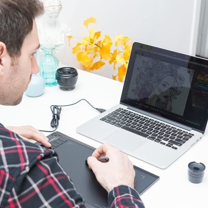 XP-PEN G960S Plus Tablette Graphique 9x6 Pouces Avec Stylet 8192