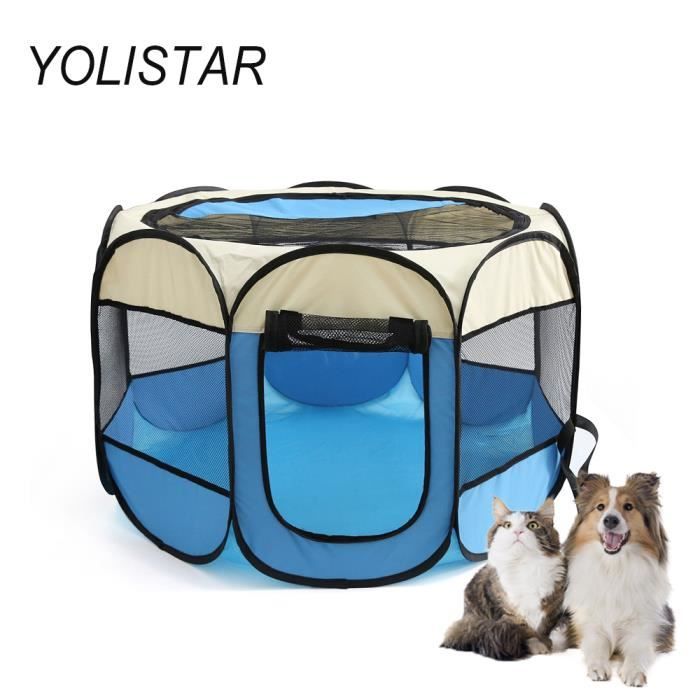 Comparer les prix de Style Parc Chien Parc à Chiot Enclos pour Chiens Chats Lapins Pliable Utiliser à l'intérieur et à l'extérieur