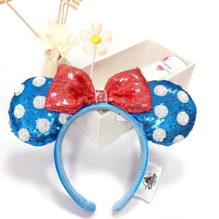 Headband 34 Serre t te Mickey et Minnie paillettes pour enfants
