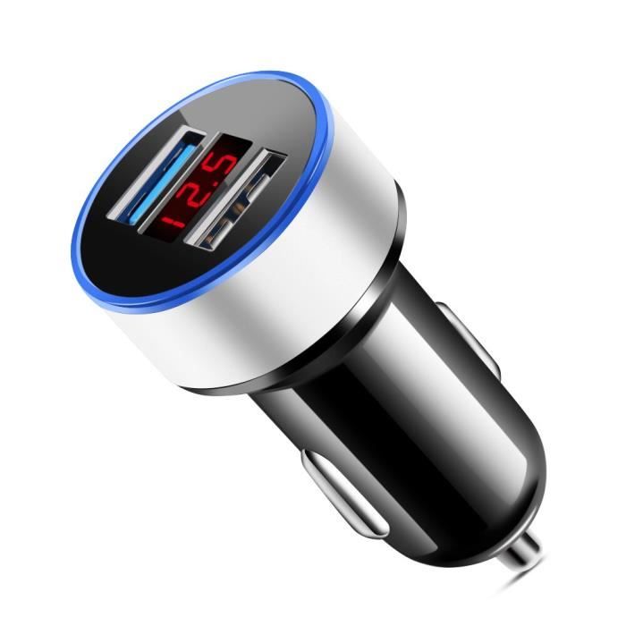 Adaptateur Allume-cigare De Voiture 12V/24V, Nouveau Chargeur à 4 Prises 3,1a, USB + QC3.0 + PD3.1A, Accessoires, Port USB 120W