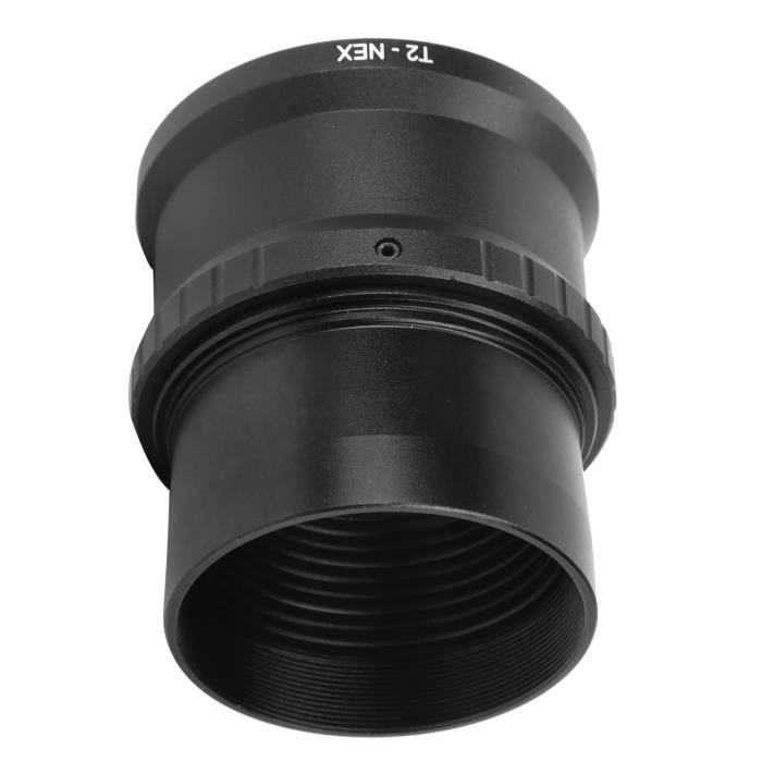 Adaptateur Monture T/T2 Pour Canon EF – Bague En Aluminium Pour Télescope, Microscope, Objectif T2 Sur DSLR