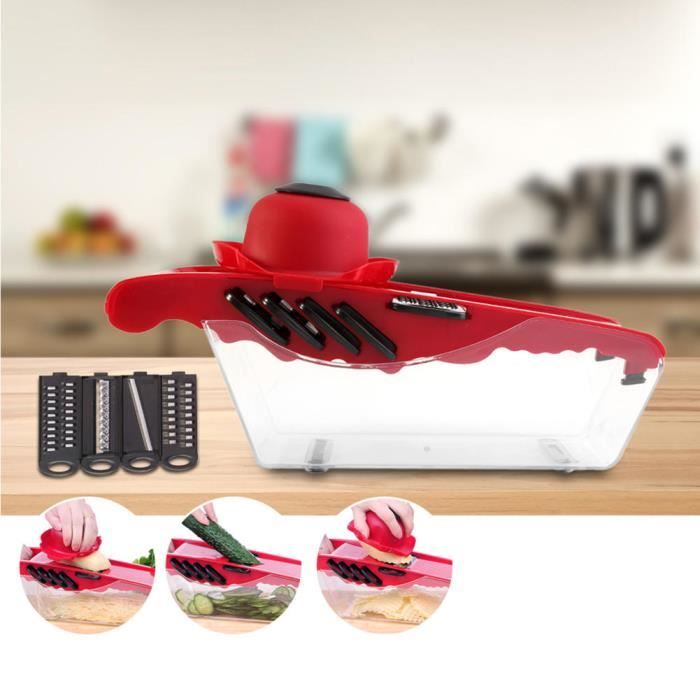 Coupe-Julienne Turbo Pro - Éplucheur Légumes En Acier Inox, Pour Spaghettis De Courgettes