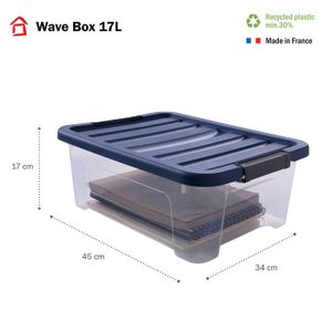 Mini Boîtes De Rangement HEKOBAG - Lot De 60, 4.5x4.5x2 Cm, Transparentes Avec Couvercle - Pour Bijoux, Bricolage, DIY