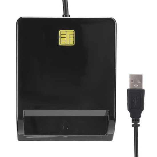 Lecteur de carte à puce multifonction USB 2.0 pour M2 - MS - Banque - ID -  SIM - Mémoire - Carte CAC-TIP - Cdiscount Informatique