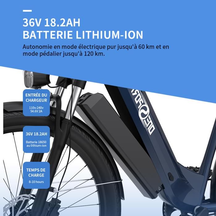 Vélo électrique ONESPORT OT05 Ebike 27.5" Capteur de couple 36V — free download