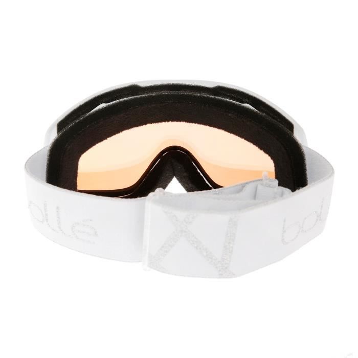 BOLLE Masque de ski Sierra Shiny Femme Blanc et argent