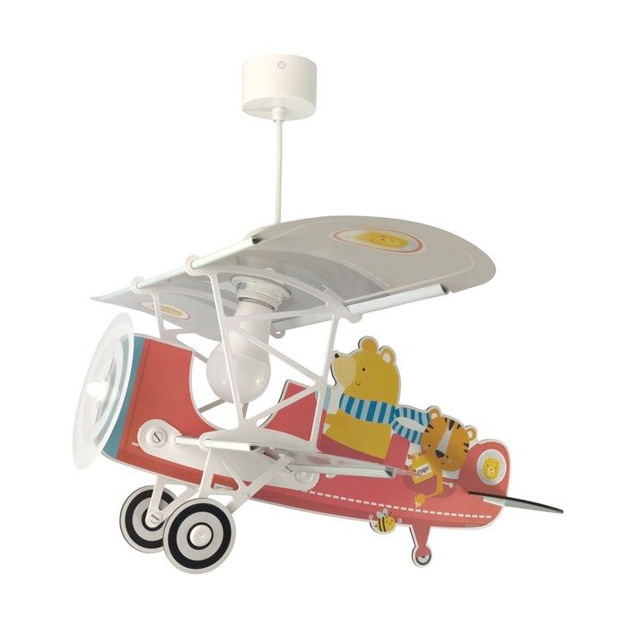 Lustre Enfant Nuage Et Ours En Peluche – Lampe Suspendue Avec Effet Lumineux Nocturne