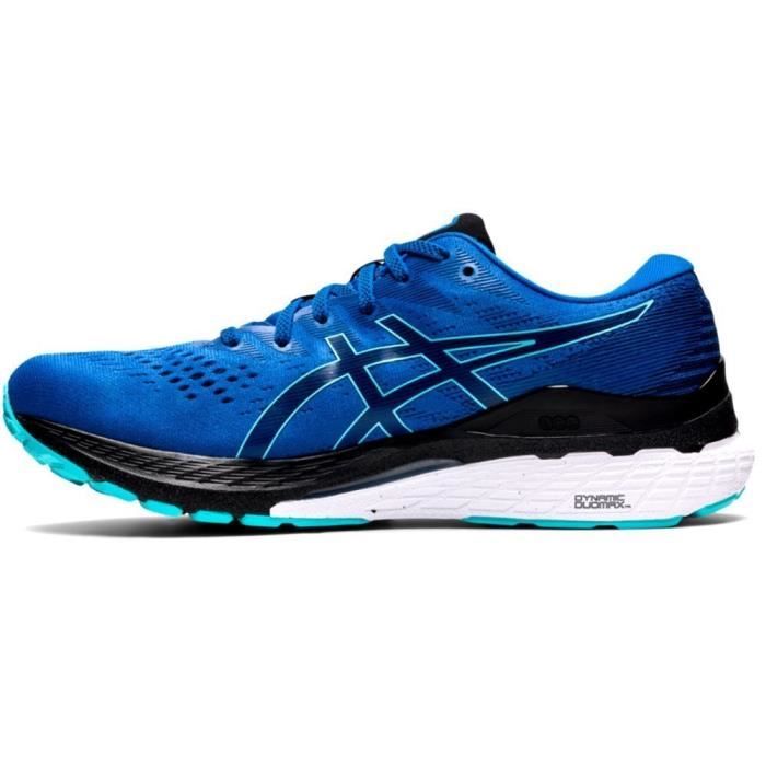 Chaussures de Running ASICS Gel Kayano 28 Bleu Homme GEL Cushioning System IGS Impact Guidance System