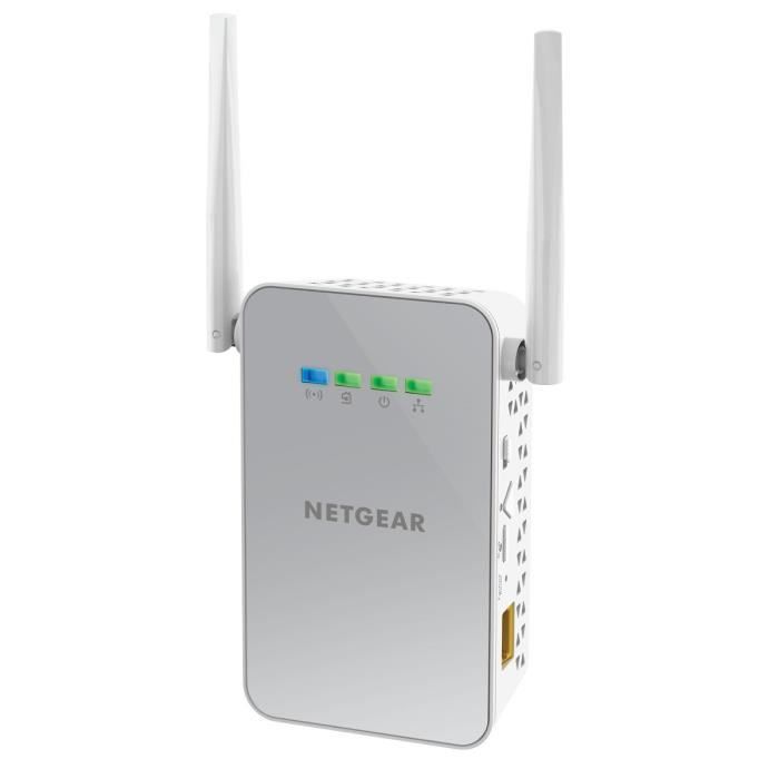 Pack de 2 CPL Filaires NETGEAR - 1000 Mbp/s avec Prise Filtrée - 1 Port  Ethernet + Câble RJ45 cat.6 blindé FTP 1m CONT. ED. - Cdiscount Informatique