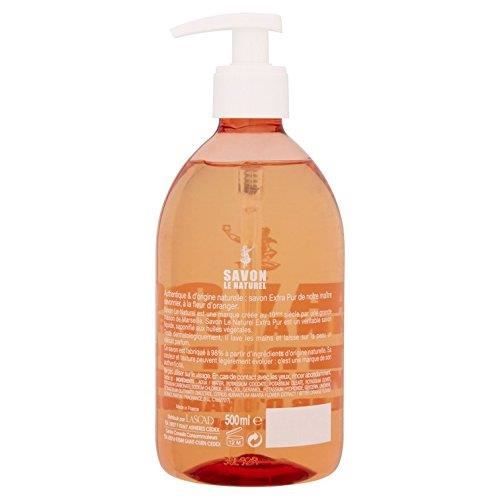 Lot De 2 Savons De Marseille Extra Pur Le Naturel à La Fleur D'oranger 500ml - Fabriqué En France