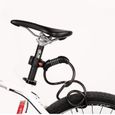 Câble Antivol Vélo à Code Ecent - 5 Chiffres 1,2m - Noir - Pour Vélo Loisir-2
