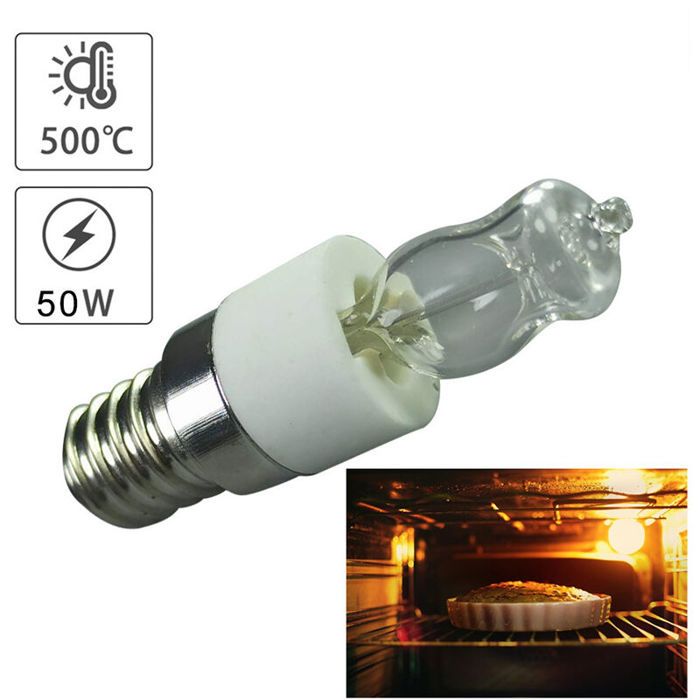 Ampoule Four Luxvista 42W T25 E14 - 300°C Résistance, Lumière Chaude 300LM, Lot De 2 - Pour Four, Frigo