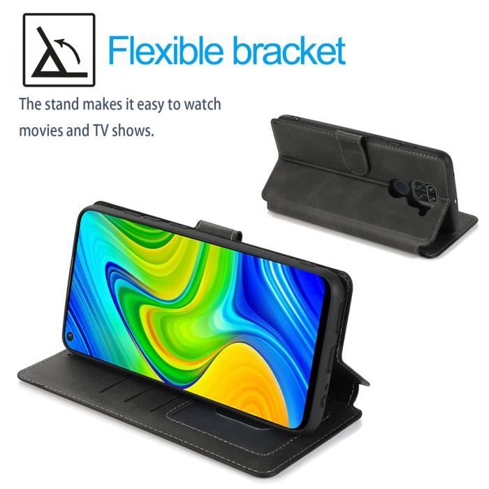 Coque à Clapet Bookstyle Pour Xiaomi Redmi 6 - Noir - TPU - Protection Flip