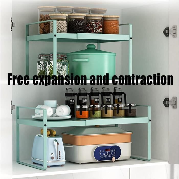 Étagère à Micro-ondes (3 Niveaux) Stabilité Maximale Grâce