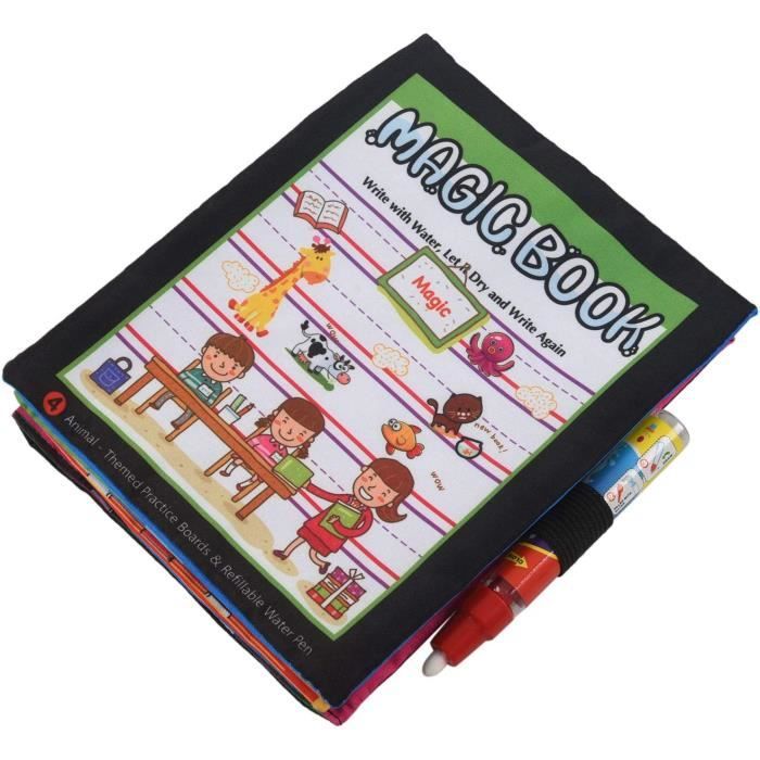 Livre de Dessin agique de L'eau 6 Pièces Livre Coloriage Eau agic