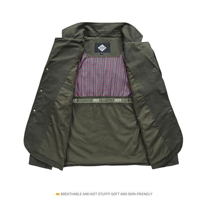 Blazer discount militaire homme