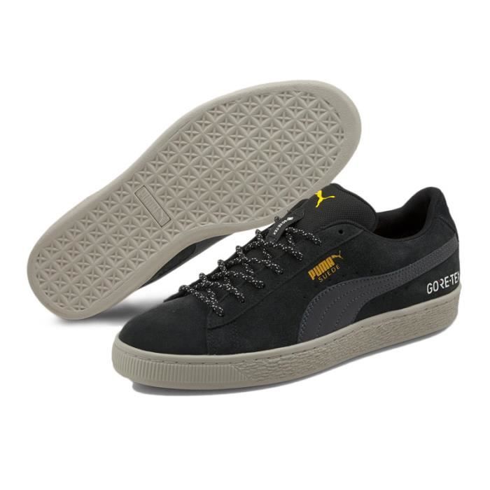 Basket Puma SUEDE GORE TEX R f. 381800 01. Couleur Noir