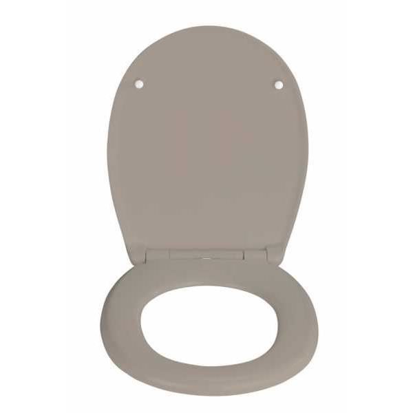 WENKO Abattant WC avec Frein de Chute VARONI, Cuvette de Toilette Fixation  Facile Clipsable, en Duroplast Robuste, 35x44.5 cm, Blanc - Cdiscount  Bricolage