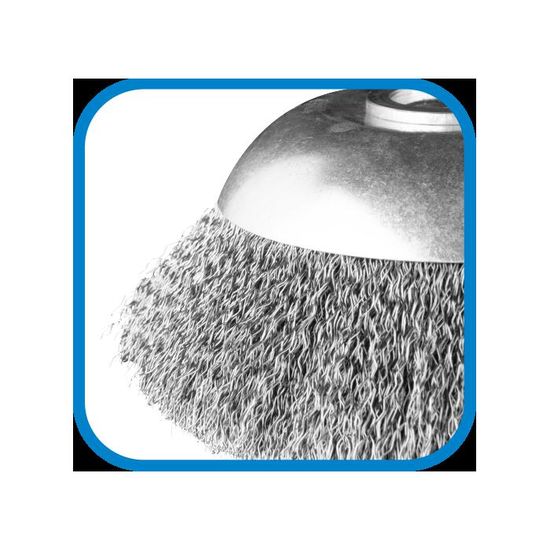 Achetez Brosse Rotative, Fil Acier, Pour Touret à Meuler En Ligne