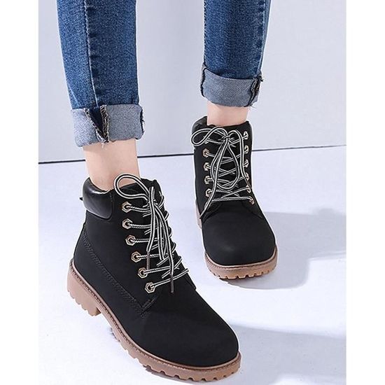 chaussures à lacets femme