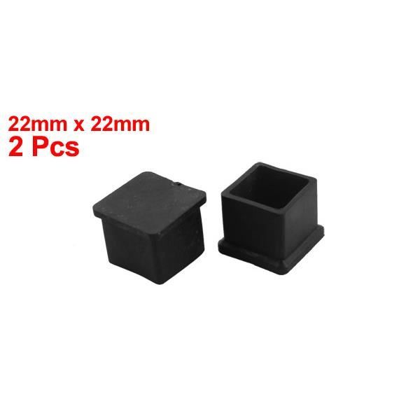 24 PCS patins de meubles carrés noirs, 22 x 9 mm antidérapants pour table  de bureau ou canapé Pieds de meubles pour protéger le A302 - Cdiscount  Bricolage