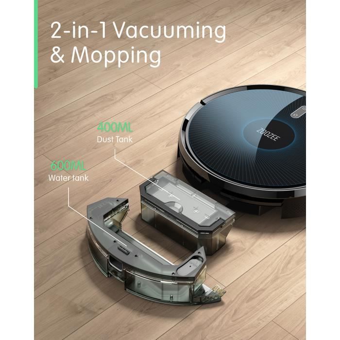 Aspirateur Robot et Laveur 2-en-1 iRobot Roomba …