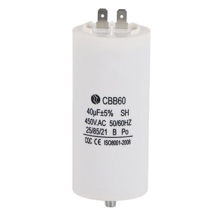 Condensateur de pompe à eau du condensateur 450V 40µF 50 / 60Hz de — free download