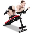 Banc de musculation pliable - appareil de fitness sport pliable - appareils de fitness maison - Charge max 100kg-0