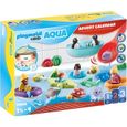 Playmobil 123 71086 Calendrier de l Avent Aqua Jouets bain Animaux bateaux-0