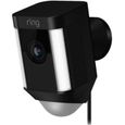 RING Caméra de surveillance filaire Spotlight - Noir-0