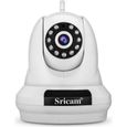 Sricam Caméra IP 1080P HD sans Fil intérieur Caméra de Sécurité WiFi Caméra de Surveillance sans Fi Nuit/Jour,Détection de Mouvement-0