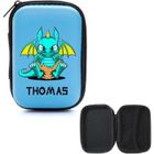 TAPERSO Pochette carte bleu pokemon magic dragon kawai B prenom