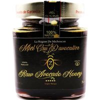 Miel Cru d'Avocat Premium 300g - Recueilli au Mexique - De La Qualité La Plus Fine, 100% Pure - Arôme Floral Et Goût Riche