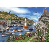 Puzzle 2000 pièces Dominic Davison : The Village Harbour