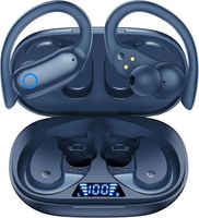 Écouteur Sans Fil Sportif GNMN Casque Bluetooth 5.3 Étanche IPX7 Autonomie 48h Son Hi-Fi Stéréo Compatible Android/iOS/Windows