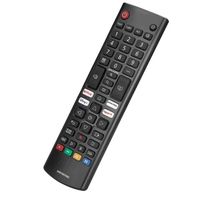 TéLéCommande TV pour LG AKB76037605, TéLéCommande LG TV Infrarouge AméLioréE, avec , Prime Video, Rakuten TV Keys