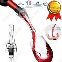 TD® Aérateur de vin décanteur verseur professionnel carafe à décanter bouteille d'alcool avec boite rouge rapide air dégustation