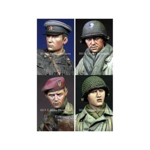 FIGURINE - PERSONNAGE Figurine Mignature Ww2 Allied Heads 2 - ALPINES MI