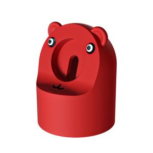 CÂBLE RECHARGE MONTRE Rouge-Support de chargeur en forme d'ours pour App