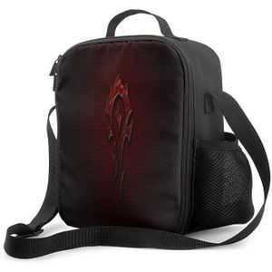 LUNCH BOX - BENTO  Sac à lunch isotherme World of Warcraft - Marque World of Warcraft - Noir - Adulte - Contemporain - Design