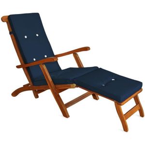 Fabriqué en Italie. TECNOWEB Matelas pour chaise longue avec repose-pieds Différentes couleurs disponibles Idéal comme coussin pour jardin et extérieur 
