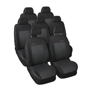 Housses De Siège Auto Pour Dacia Lodgy (2012-2025) - 5 Pièces - Tissu Respirant - Bleu - Compatible Airbags - 8