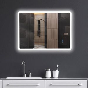 YIQAN 30cm LED miroir salle de bain lampe 7W 490 lumens 230 volts salle de bain miroir lampe blanc chaud 3000K enti¨¨rement en aluminium 3in1 salle de bain miroir lumi¨¨re ¨¦tanche IP44¡­ 