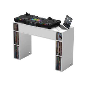 MOBILIER HOME STUDIO GLORIOUS Modular Mix Station finition blanche - mo
